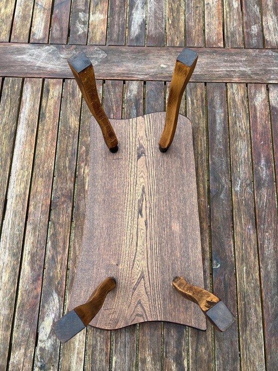 Image 1 of Brutalist Vintage Side Table - Timeless Design from the '60s-'70s