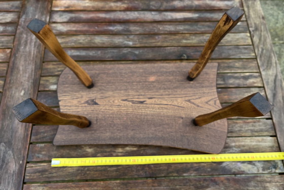Image 1 of Brutalist Vintage Side Table - Timeless Design from the '60s-'70s