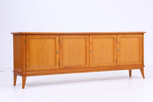 Light vintage sideboard | buffet sideboard | Mid - Century cabinet retro wood drawers storage