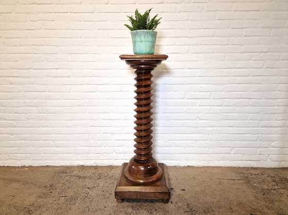 Image 1 of Supporto per piante antico per torchio da vino, Francia anni '40
