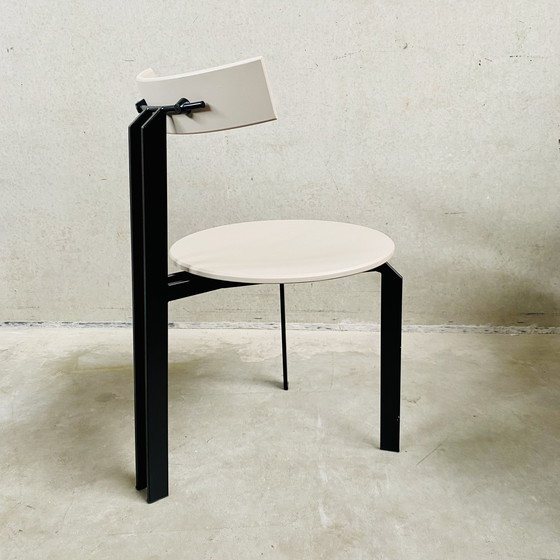 Image 1 of Harvink ZETA minimalist dining chairs Dutch Design 1980