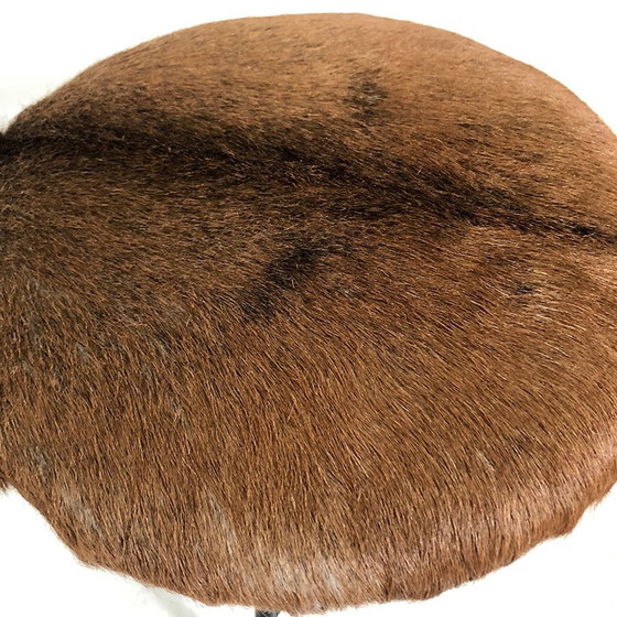 Image 1 of 70'S Vintage Cowhide Stool