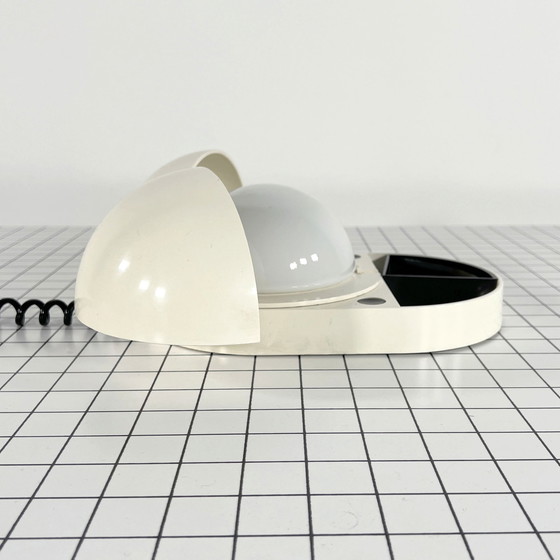 Image 1 of White Tapira Lamp By Gianemilio Piero And Anna Monti For Fontana Arte, 1970S