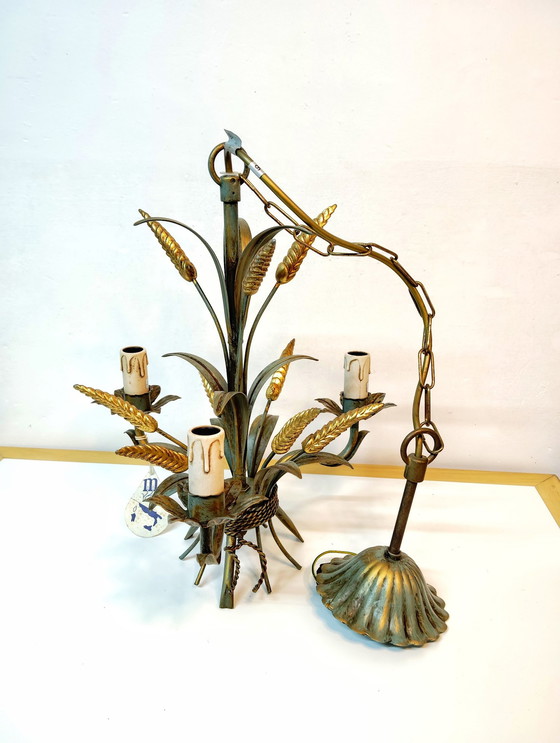 Image 1 of Maison Masca wheat ear chandelier