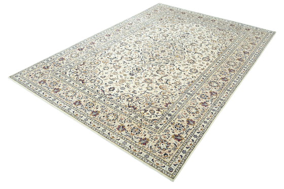 Image 1 of Alfombra oriental Keshan Kork anudada a mano – 351 x 248 cm – Diseño tradicional