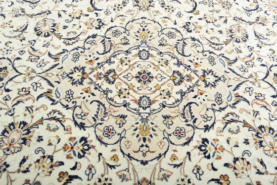 Image 1 of Alfombra oriental Keshan Kork anudada a mano – 351 x 248 cm – Diseño tradicional