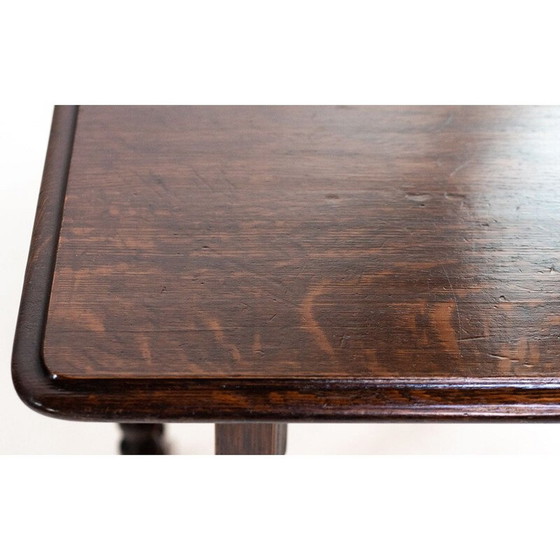 Image 1 of Vintage oak side table 