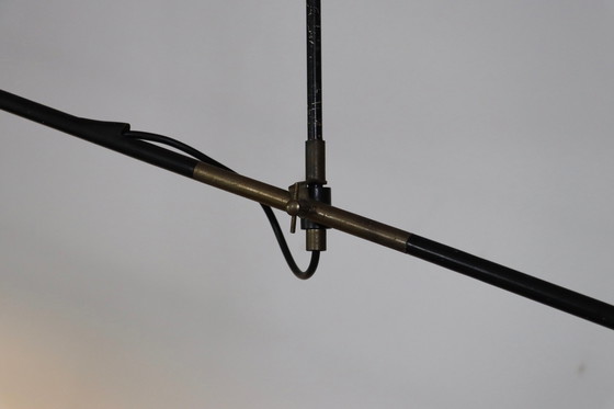 Image 1 of JJM Hoogervorst Anvia Counter Balance Ceiling Lamp Holland 1957