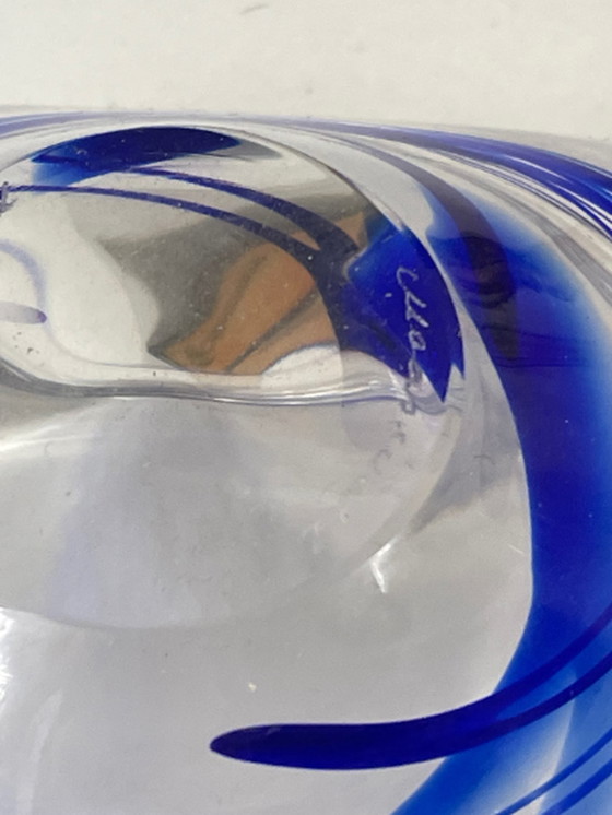 Image 1 of Max Verboeket - Kristalunie Maastricht - Posacenere - Scatola inclusa - Mai usato, vintage - Vetro olandese - Edizione firmata