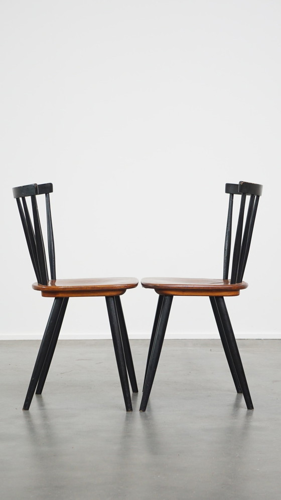 Image 1 of 2 X Vintage Design Dining Chair