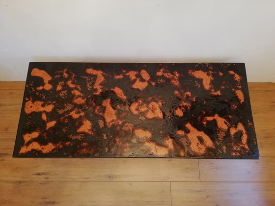 Image 1 of Midcentury Fat Lava coffee table.