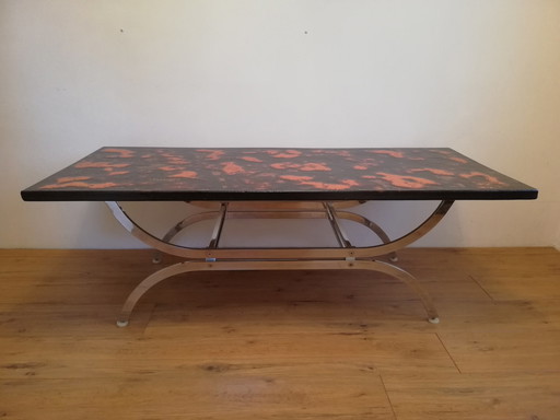 Midcentury Fat Lava coffee table.