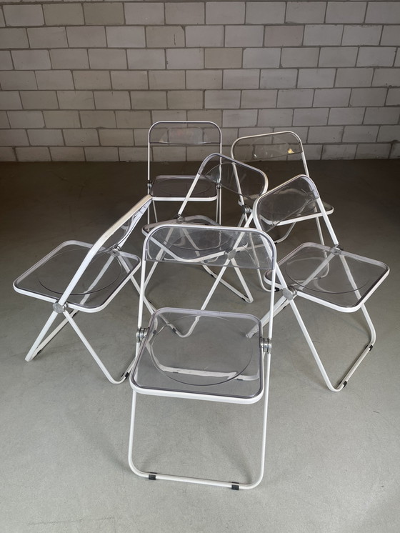 Image 1 of Anonima Castelli Plia folding chair by Giancarlo Piretti (large numbers available)