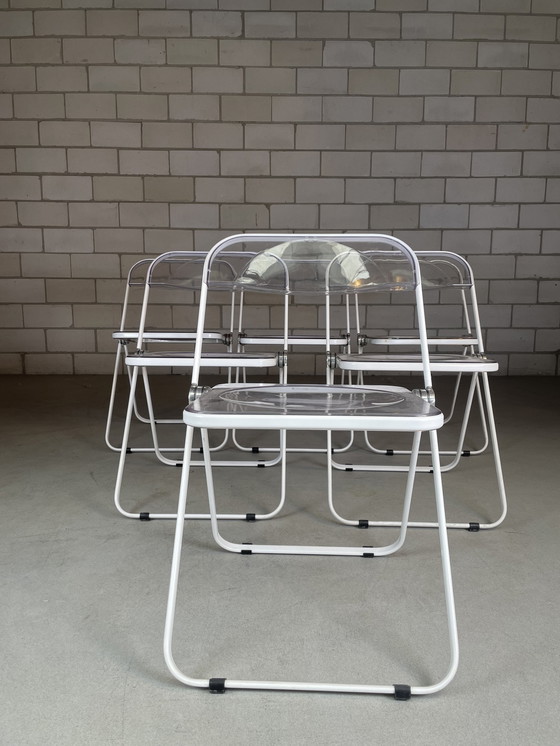 Image 1 of Anonima Castelli Plia folding chair by Giancarlo Piretti (large numbers available)