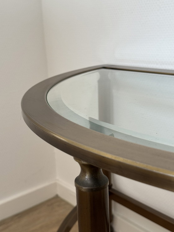 Image 1 of Table basse en laiton