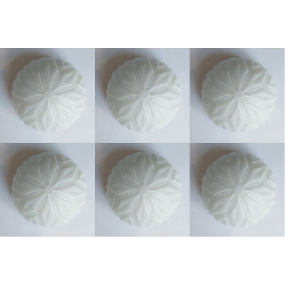 Image 1 of Set di 6 lampade da soffitto vintage da incasso, 1970