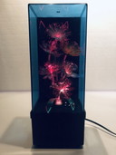 Vintage Psychedelic Lamp - R.O.C - Fiber Optics - Space Age - 1970