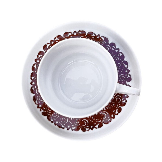 Image 1 of Vintage cup and saucer by Thomas-Rosenthal for Hertha Bengtson, Germany 1970