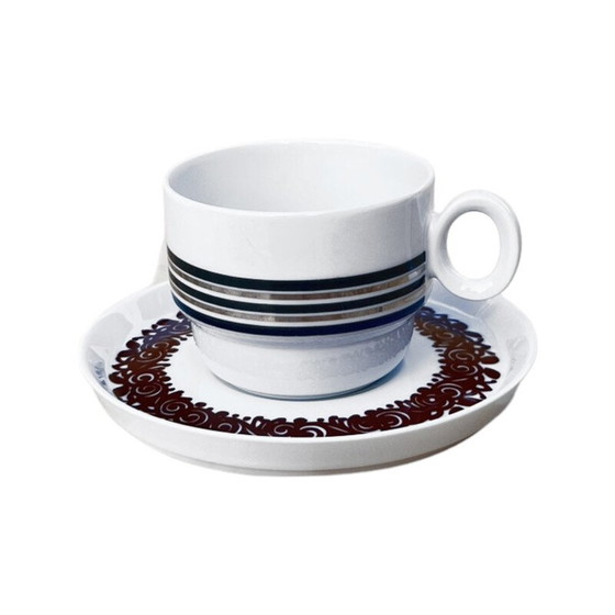 Image 1 of Vintage cup and saucer by Thomas-Rosenthal for Hertha Bengtson, Germany 1970