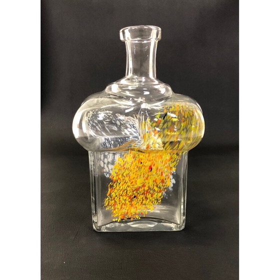 Image 1 of Vintage glass vase by Bertel Vallien for Kosta Boda, Sweden 1960