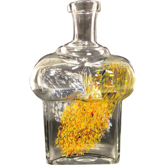 Image 1 of Vintage glass vase by Bertel Vallien for Kosta Boda, Sweden 1960