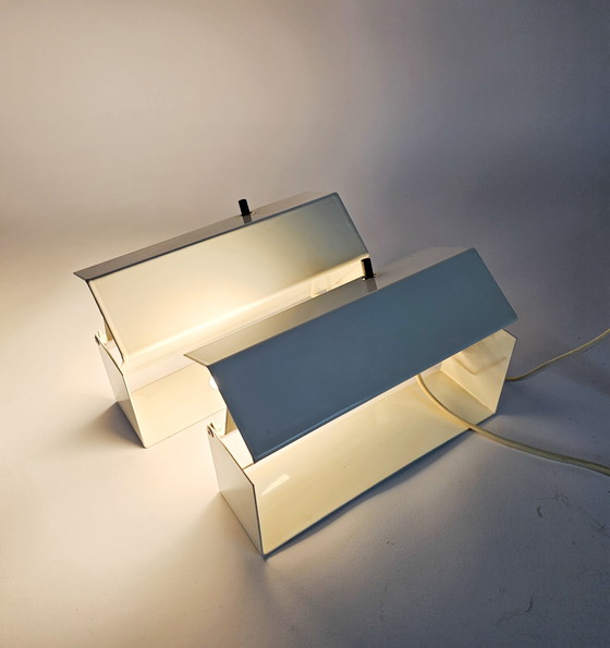 Image 1 of Batavia Holland - Vintage - Lampes de chevet (2) - hauteur réglable - Design - 70's