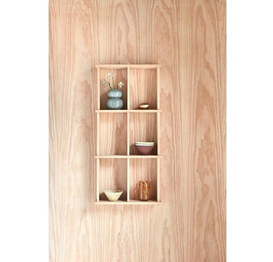 Image 1 of Wall Rack Solid Oak