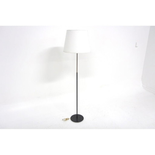 Vintage metal floor lamp, Sweden 1950s
