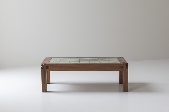 Image 1 of Rare And Early Model T18 Coffee Table By Pierre Chapo, France 1965.