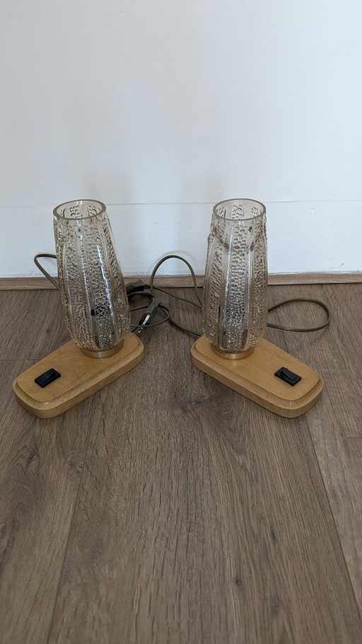 2x Hufnagel Leuchten table lamp