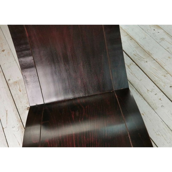 Image 1 of Poltrona pieghevole vintage in due parti in faggio di Jens Nielson per Westnofa Laminex, Norvegia 1966