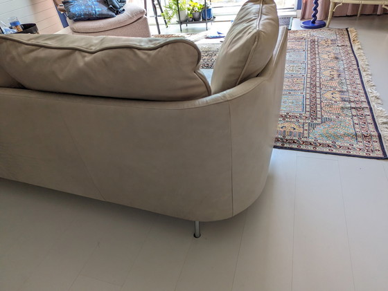 Image 1 of Hulshoff design leather sofa