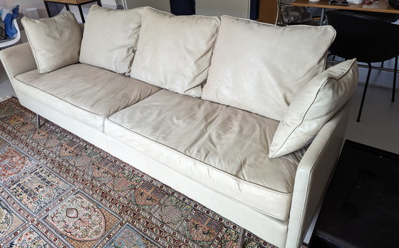 Image 1 of Hulshoff design leather sofa