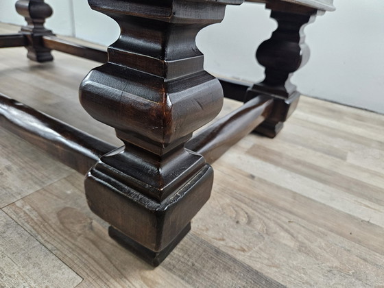 Image 1 of American Walnut Coffee Table With Drawers