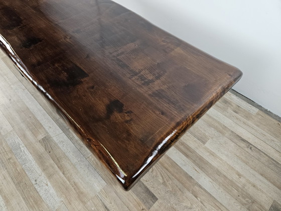 Image 1 of American Walnut Coffee Table With Drawers