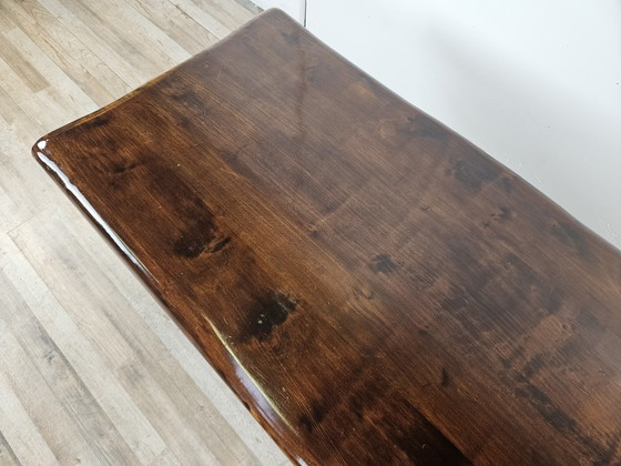 Image 1 of American Walnut Coffee Table With Drawers