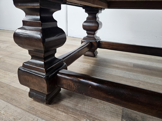 Image 1 of American Walnut Coffee Table With Drawers