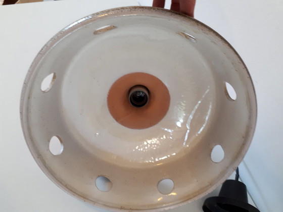 Image 1 of 70's ceramic pendant lamp