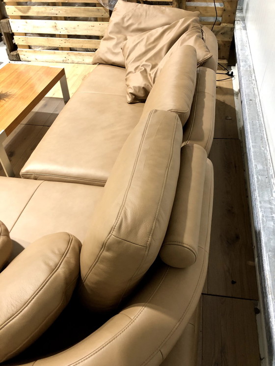 Image 1 of Ewald Schillig leather sofa