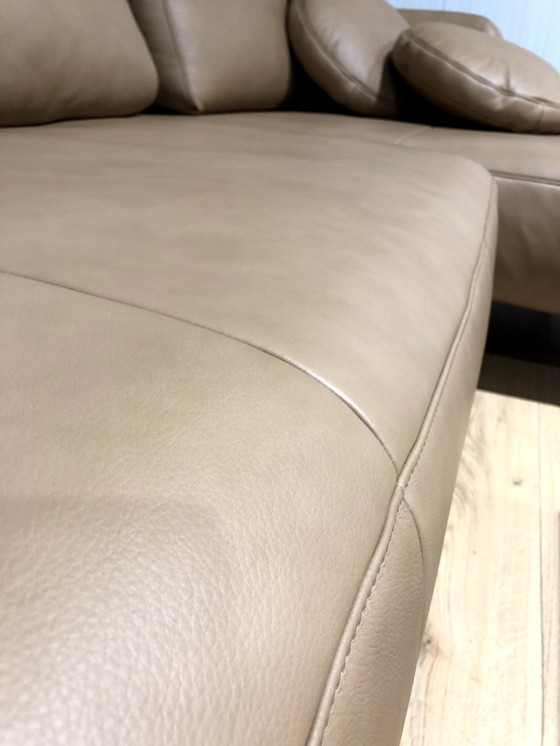 Image 1 of Ewald Schillig leather sofa