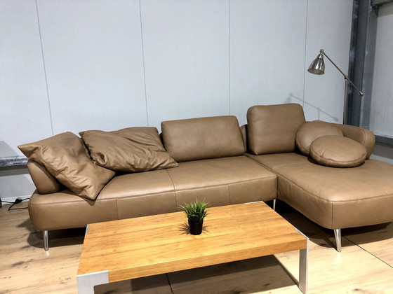 Image 1 of Ewald Schillig leather sofa