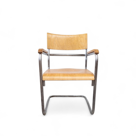 Image 1 of Marcel Breuer's B 34 armchairs variation from Samal & Co.