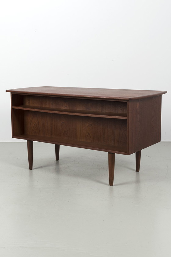 Image 1 of Scrivania vintage in teak HP Hansen