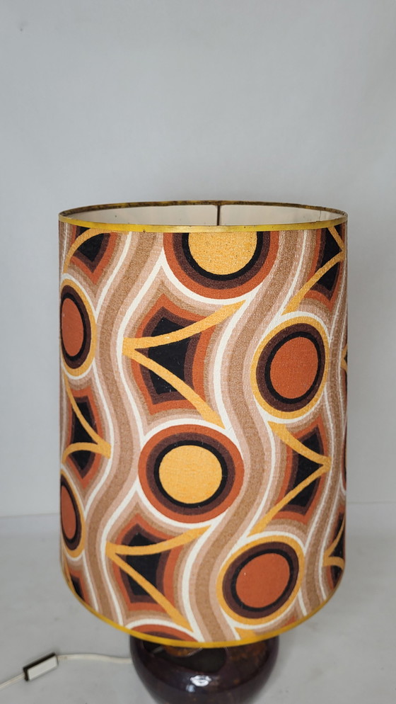 Image 1 of Stoneware Lamp 70's