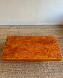Table basse en bois de bure Vintage