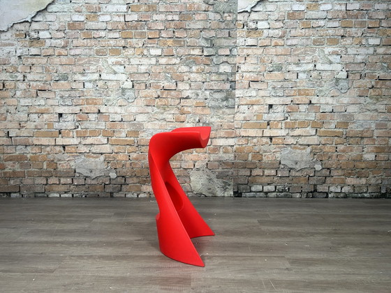 Image 1 of Slide Design Koncord rouge - tabouret de bar