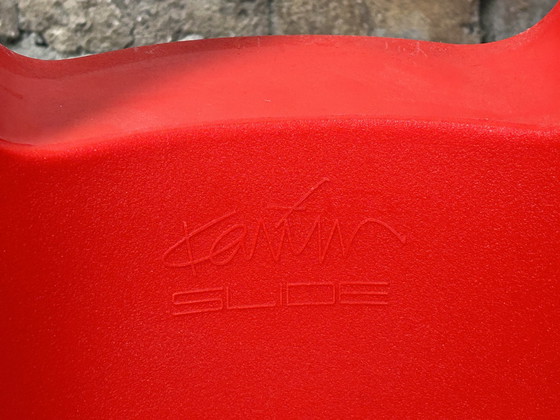 Image 1 of Slide Design Koncord red - bar stool