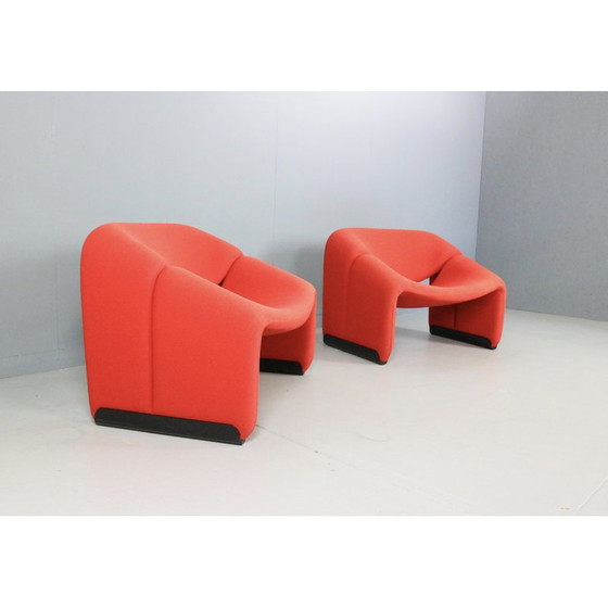 Image 1 of Pair of vintage F598 Groovy chairs for Artifort, Netherlands 1972
