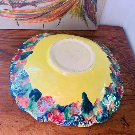 Image 1 of Vintage fruit bowl by Raymond Raffour, France