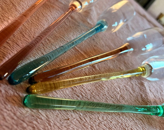 Image 1 of Flute da champagne colorati